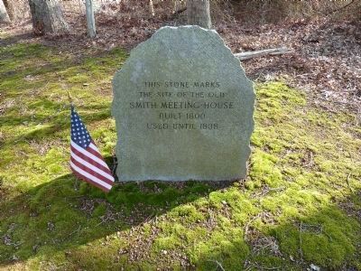Smith's Meeting House Marker image. Click for full size.