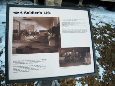 A Soldier's Life Marker image. Click for full size.