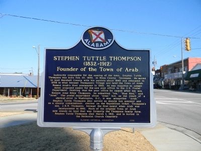 Stephen Tuttle Thompson Marker image. Click for full size.