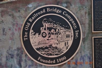 Old Railroad Bridge Company Inc. Founded 1990 image. Click for full size.