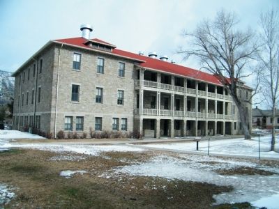 From Soldier to Ranger Marker with Enlisted Men's Barracks in the background image. Click for full size.