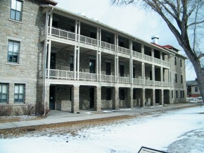 Enlisted Men's Barracks image. Click for full size.