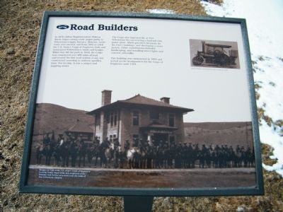 Road Builders Marker image. Click for full size.