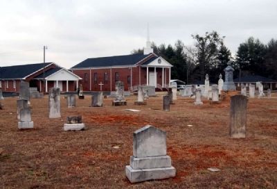 Mount Zion Baptist Church and Cemetery image. Click for full size.