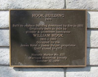Hook Building Marker image. Click for full size.