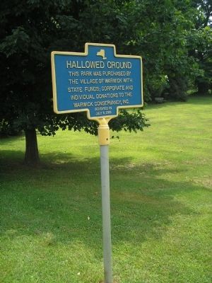 Hallowed Ground Marker image. Click for full size.