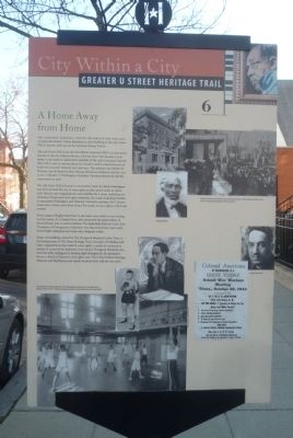 A Home Away From Home Marker. Click for full size. A Home Away From Home Marker image. Click for full size.