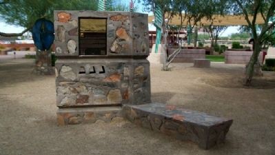 Frank Lloyd Wright and Arizona Marker. Click for full size. Frank Lloyd Wright and Arizona Marker image. Click for full size.