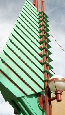 Frank Lloyd Wright Park Canopy Support. Click for full size. Frank Lloyd Wright Park Canopy Support image. Click for full size.