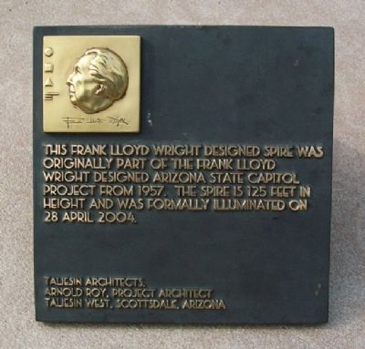 The Spire Marker. Click for full size. The Spire Marker image. Click for full size.