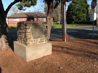 Camp Far West Dedication Plaque. Click for full size. Camp Far West Dedication Plaque image. Click for full size.