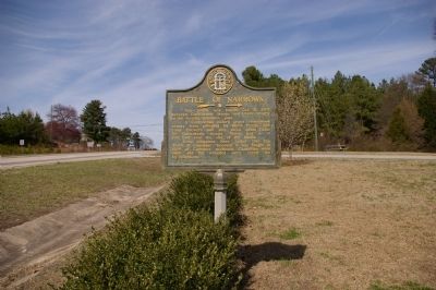Battle of Narrows Marker image. Click for full size.
