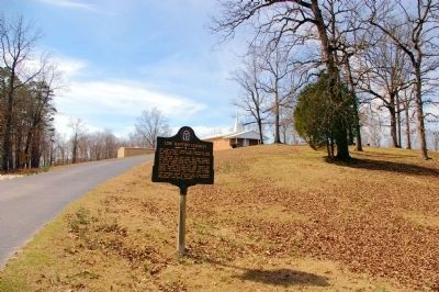 Line Baptist Church Marker image. Click for full size.