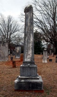 Andrew Dunn, M.D. Tombstone -<br>Front image. Click for full size.