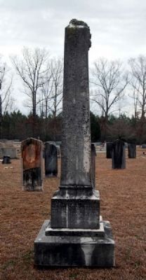 Andrew Dunn, M.D. Tombstone -<br>Reverse image. Click for full size.