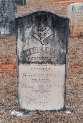 Margaret Donnald Tombstone image. Click for full size.