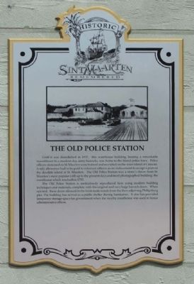 The Old Police Station Marker. Click for full size. The Old Police Station Marker image. Click for full size.