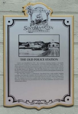 The Old Police Station Marker image. Click for full size.