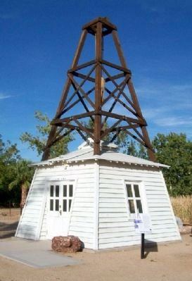 Well House and Marker. Click for full size. Well House and Marker image. Click for full size.