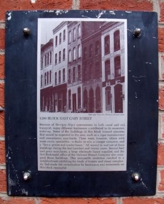 1200 Block East Cary Street Marker image. Click for full size.