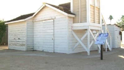 Dairy Barn and Marker. Click for full size. Dairy Barn and Marker image. Click for full size.