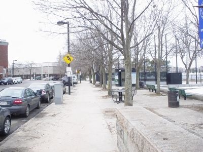 Boston Molasses Flood Marker. Click for full size. Boston Molasses Flood Marker image. Click for full size.