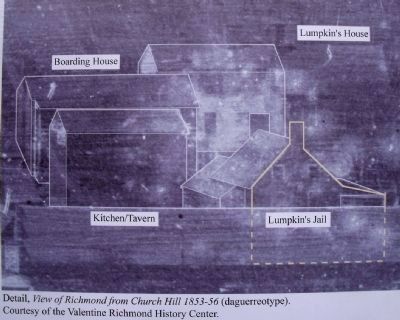 Lumpkin's Jail detail. Click for full size. Lumpkin's Jail detail image. Click for full size.