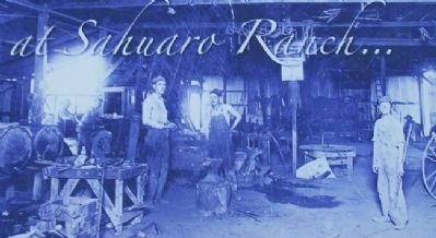 Photo on Blacksmith and Machine Shop Marker image. Click for full size.
