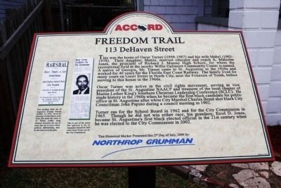 Freedom Trail - 113 DeHaven Street Marker. Click for full size. Freedom Trail - 113 DeHaven Street Marker image. Click for full size.