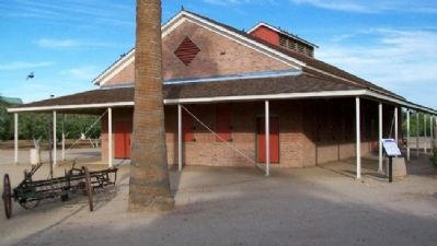 Fruit Packing Shed and Marker. Click for full size. Fruit Packing Shed and Marker image. Click for full size.