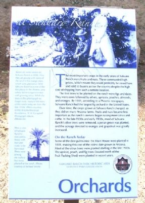 Orchards Marker. Click for full size. Orchards Marker image. Click for full size.