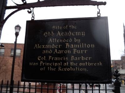 Old Academy Marker. Click for full size. Old Academy Marker image. Click for full size.