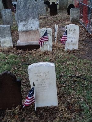 Patriotic Dead in Presbyterian Church Cemetary image. Click for full size.