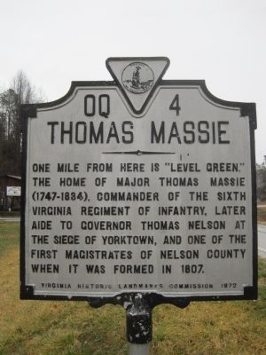 Thomas Massie Marker. Click for full size. Thomas Massie Marker image. Click for full size.