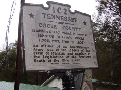 Tennessee Marker image. Click for full size.