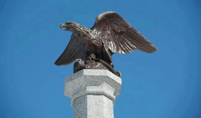 Ellsworth Eagle - Hudson View Cemetery image. Click for full size.