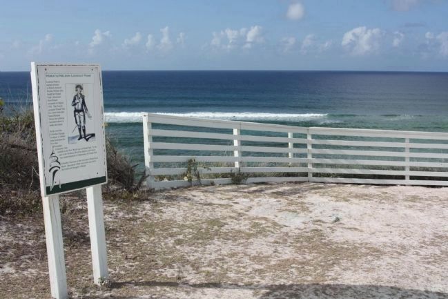 Horatio Nelson Lookout Point Marker. Click for full size. Horatio Nelson Lookout Point Marker image. Click for full size.