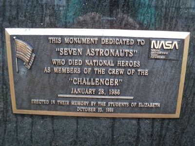 Seven Astronauts Marker image. Click for full size.