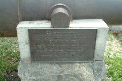 32 Pounder Naval Cannon Marker. Click for full size. 32 Pounder Naval Cannon Marker image. Click for full size.