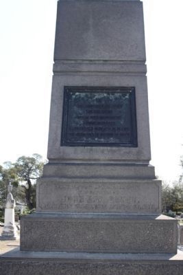 German Confederate Soldier's Monument north view image. Click for full size.