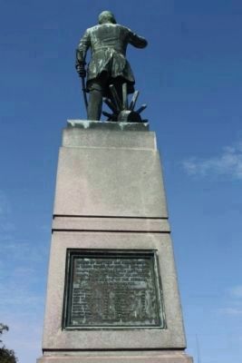 German Confederate Soldier's Monument south view image. Click for full size.