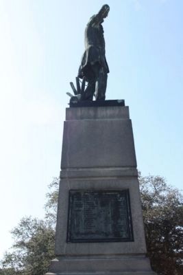 German Confederate Soldier's Monument east view image. Click for full size.