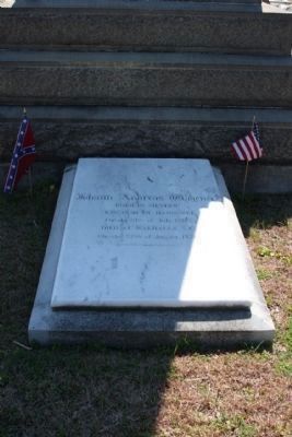 German Confederate Soldier's Monument Johann Andreas Wagener Gravestone image. Click for full size.