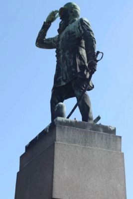 German Confederate Soldier's Monument Statue image. Click for full size.