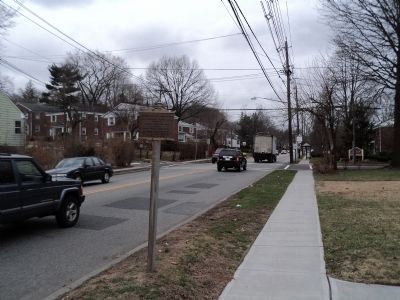 Marker in Leonia. Click for full size. Marker in Leonia image. Click for full size.