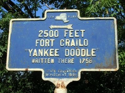Fort Crailo Marker image. Click for full size.