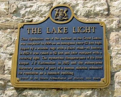 The Lake Light Marker. Click for full size. The Lake Light Marker image. Click for full size.