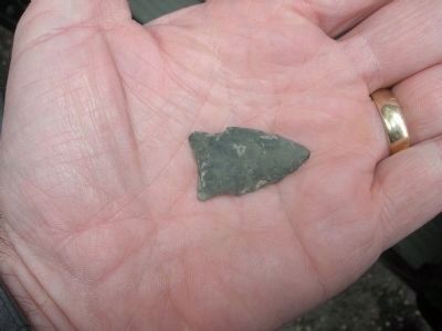 Fort Crailo Arrowhead image. Click for full size.