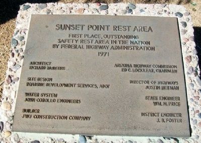 Another Sunset Point Rest Area Marker image. Click for full size.