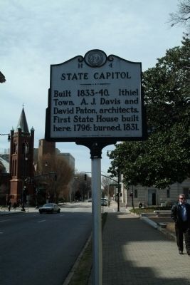 State Capitol Marker. Click for full size. State Capitol Marker image. Click for full size.